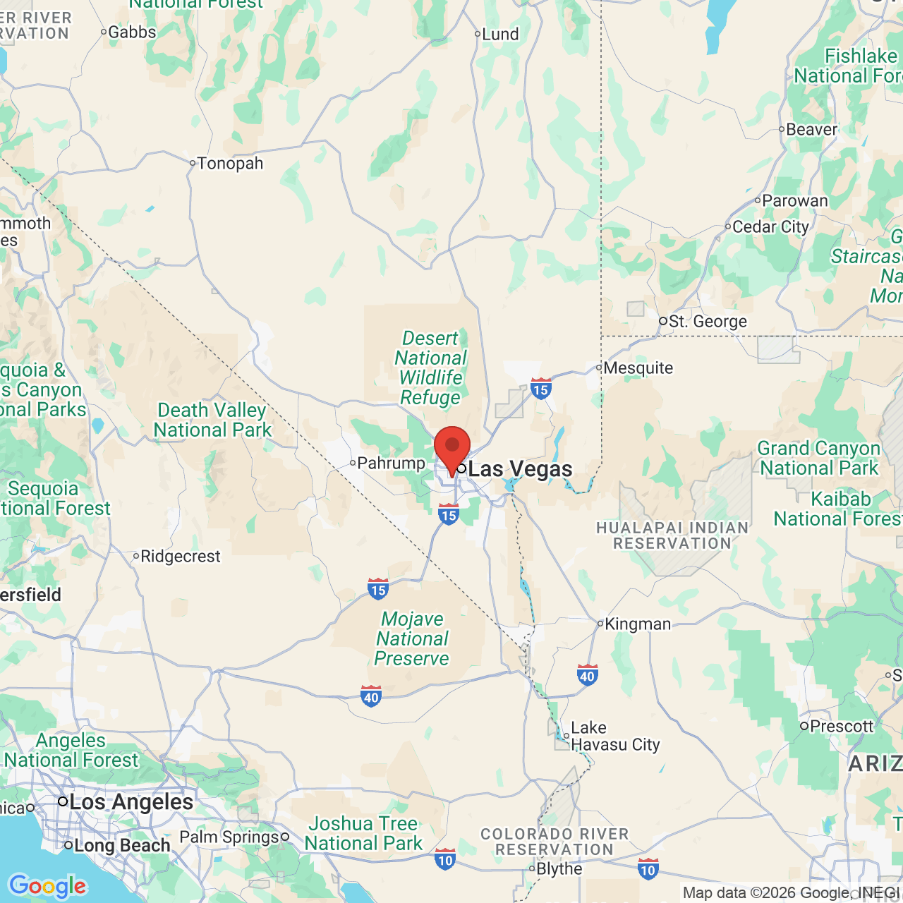 Google map image of our location in 4270 S Decatur Blvd Las Vegas, NV